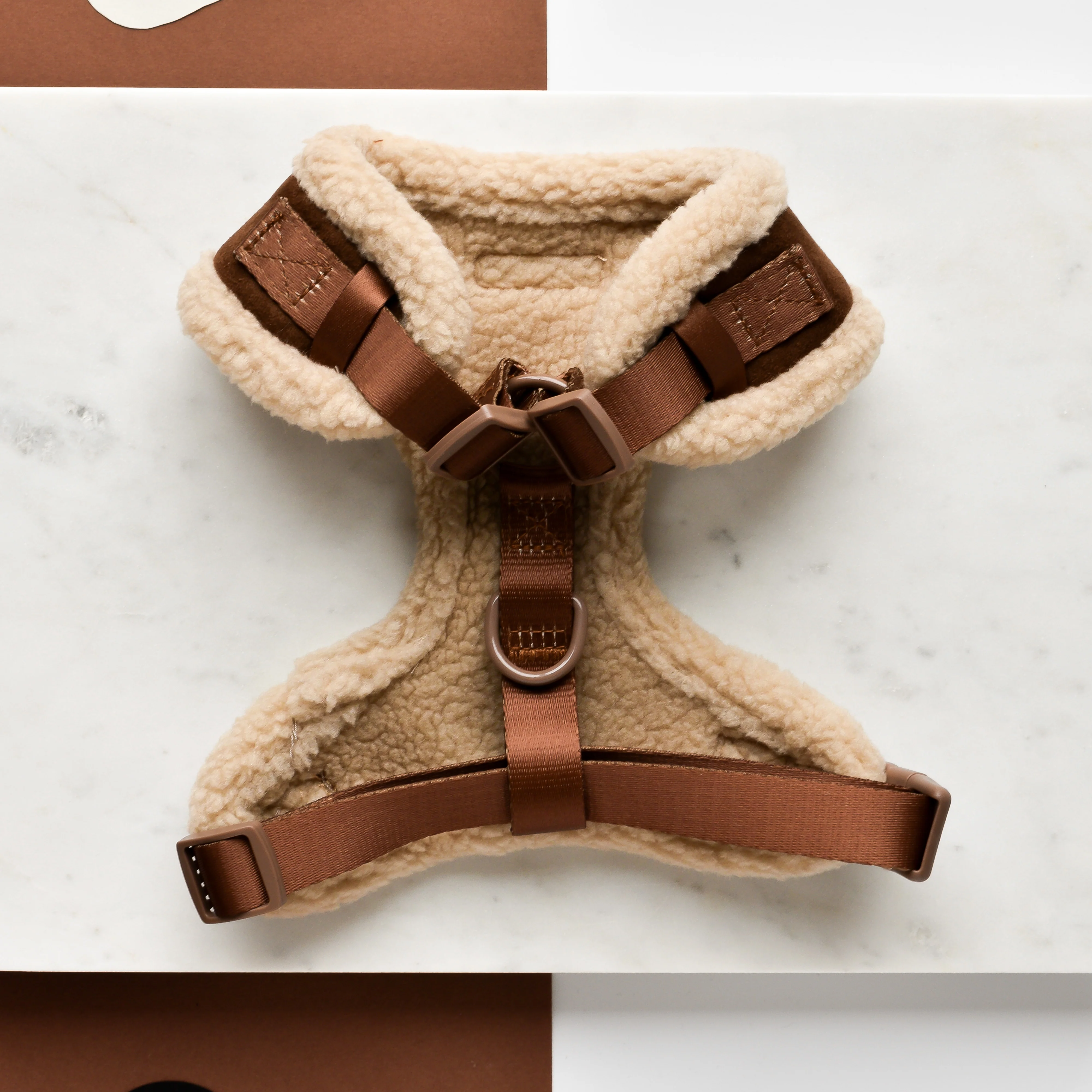 Brown Aviator Adjustable Neck HARNESS - Image 2