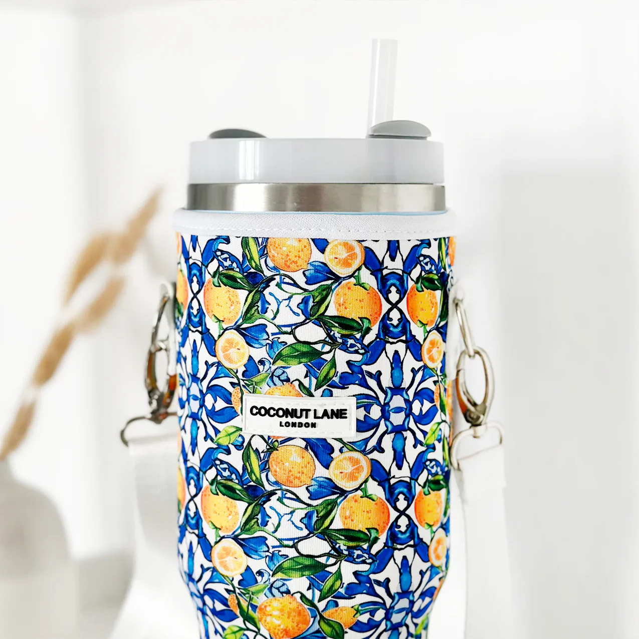 Amalfi Lemon Tumbler Carry Case by Coconut Lane - Image 3