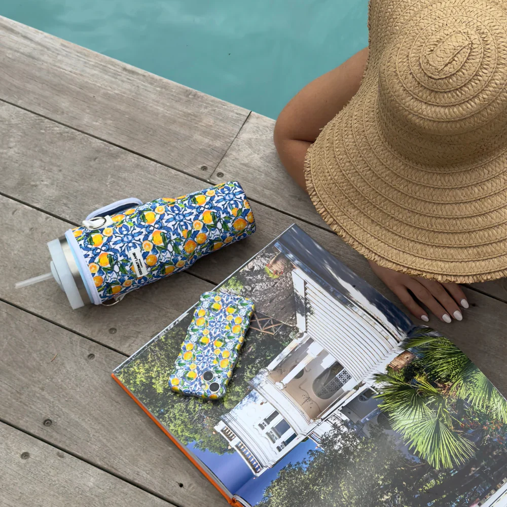 Amalfi Lemon Tumbler Carry Case by Coconut Lane - Image 6