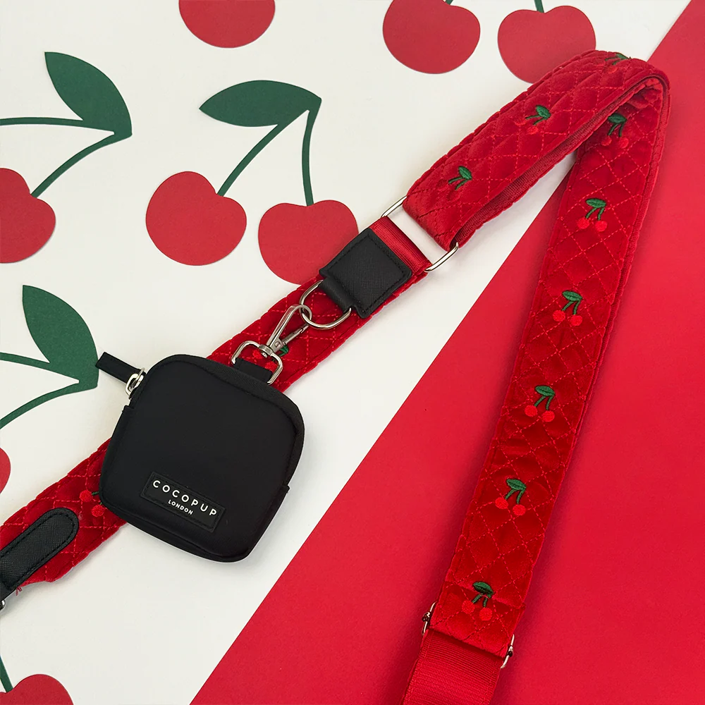 Bag Strap - Cherry Velvet Crush - Image 2