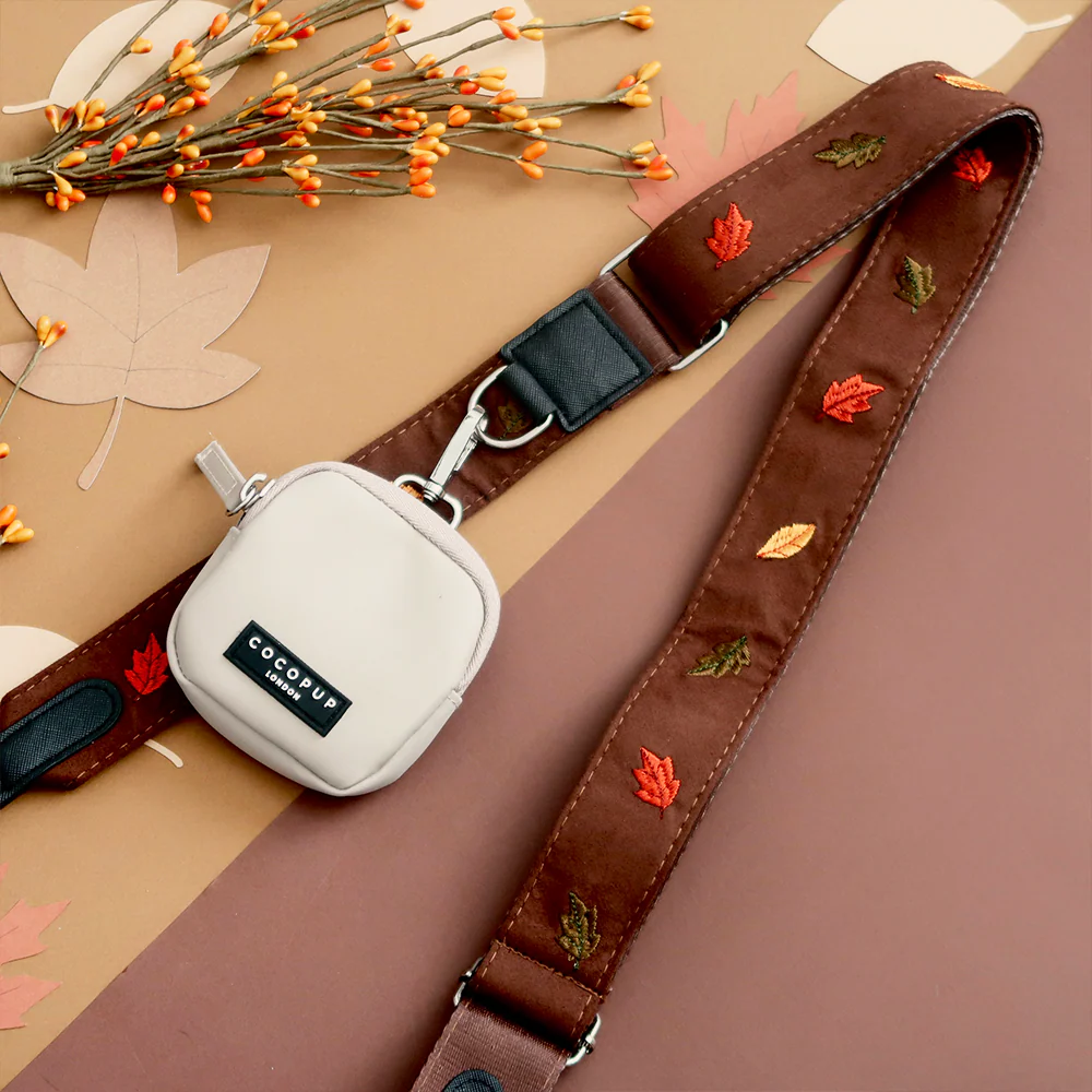 Bag Strap - Pawtumn Leaves