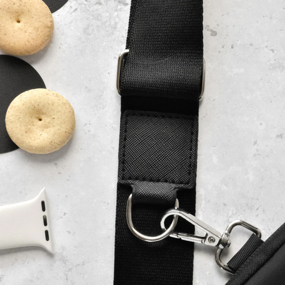 Bag Strap - Plain Black - Image 2
