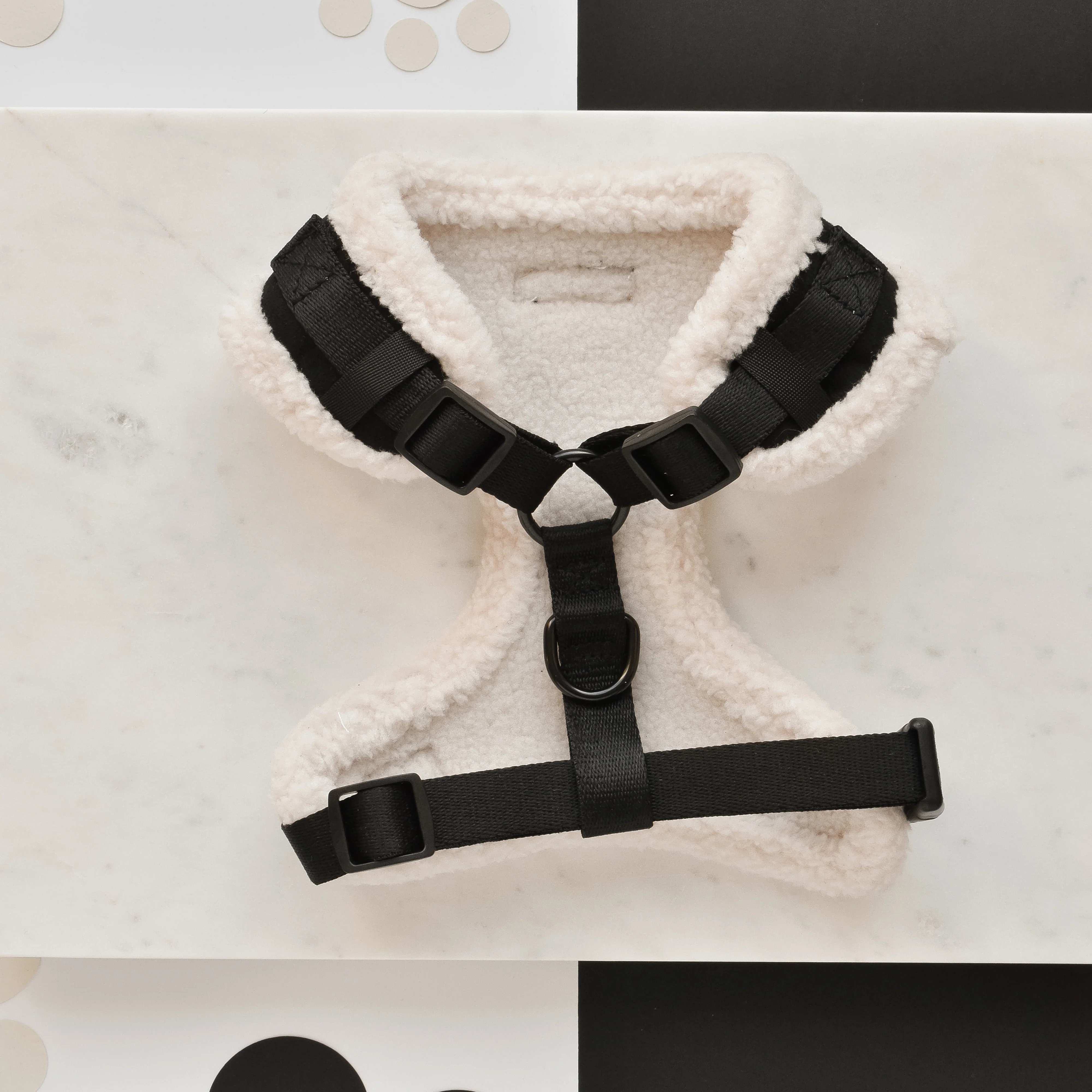 Black Aviator Adjustable Neck HARNESS - Image 6