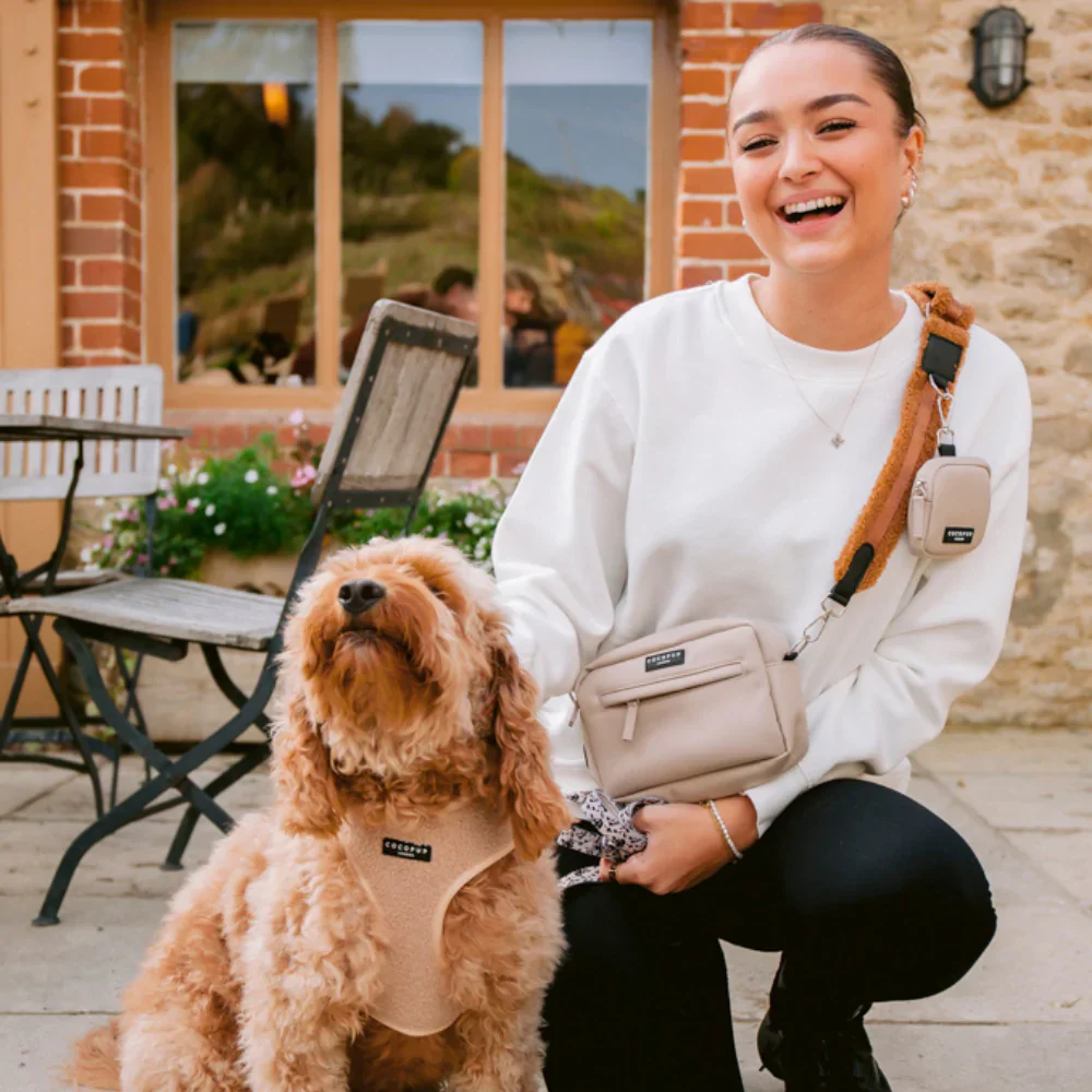 Build Your Own Dog Walking Bag - Caramel Latte Bag - Image 4