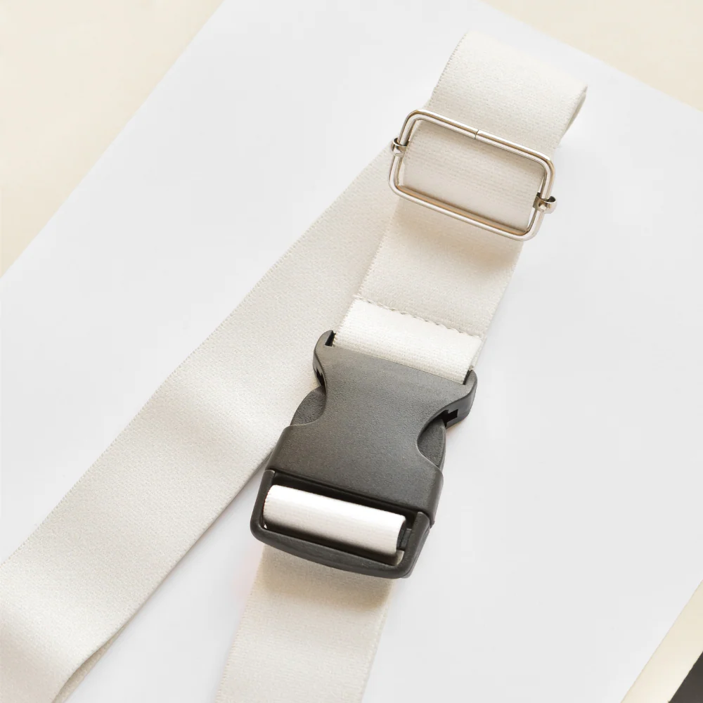 Bum Bag Strap - Oyster White - Image 5