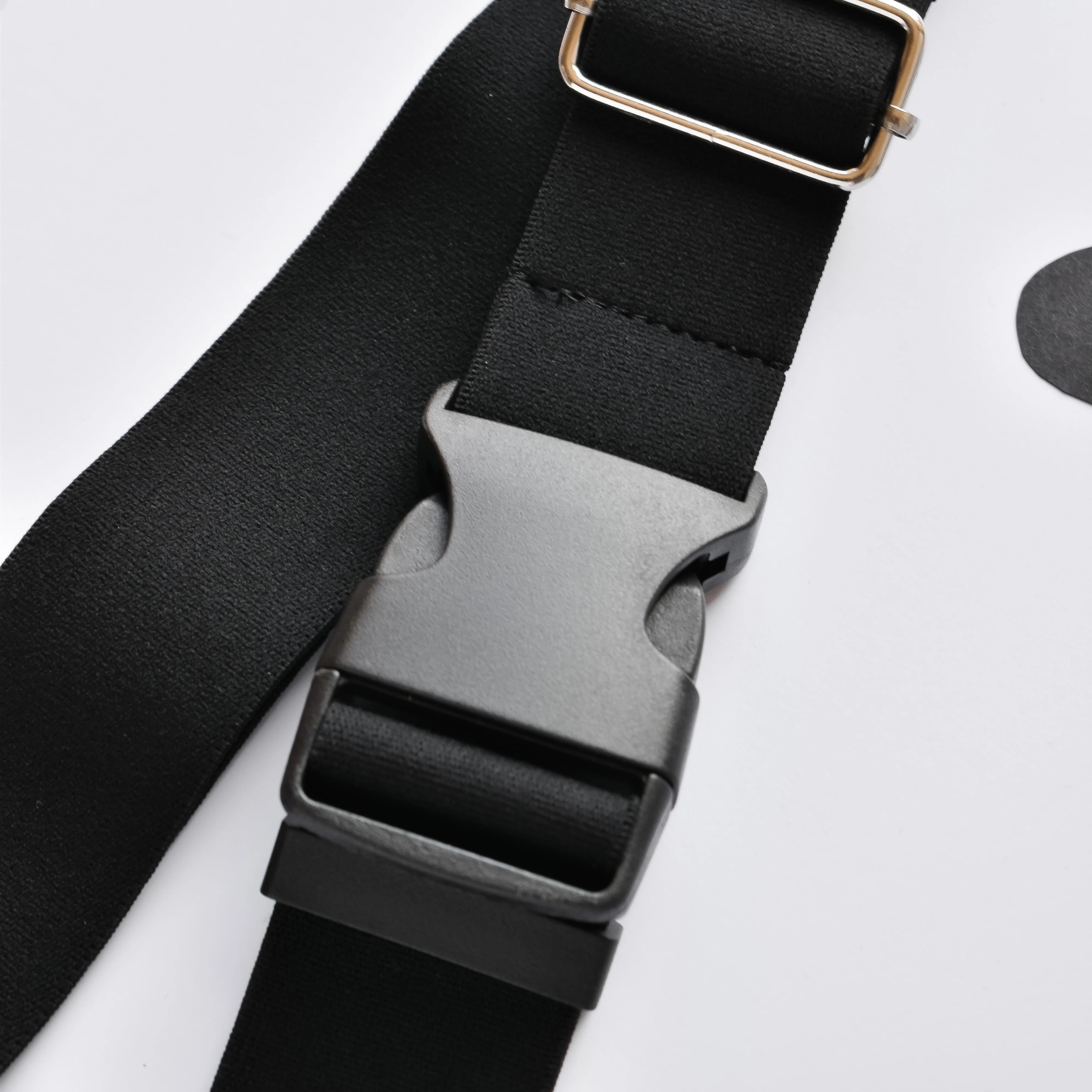 Bum Bag Strap - Plain Black - Image 5