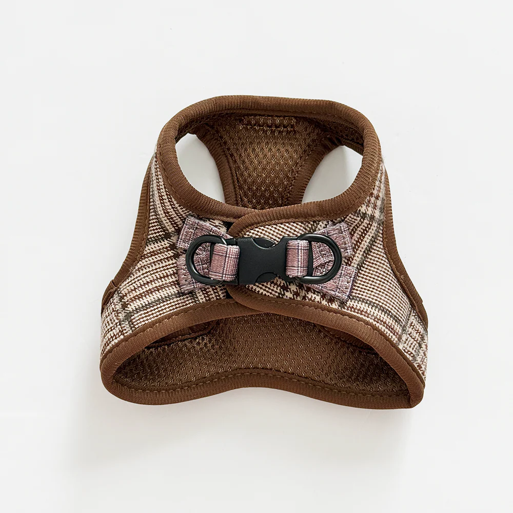 Cat Harness, Lead and Collar Bundle - Plaid - Image 3