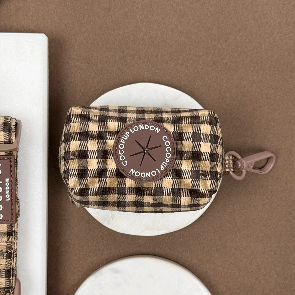 Cotswold Check Poop Bag Holder - Image 4