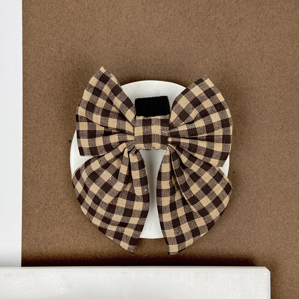 Cotswold Check Sailor Bow Tie - Image 4