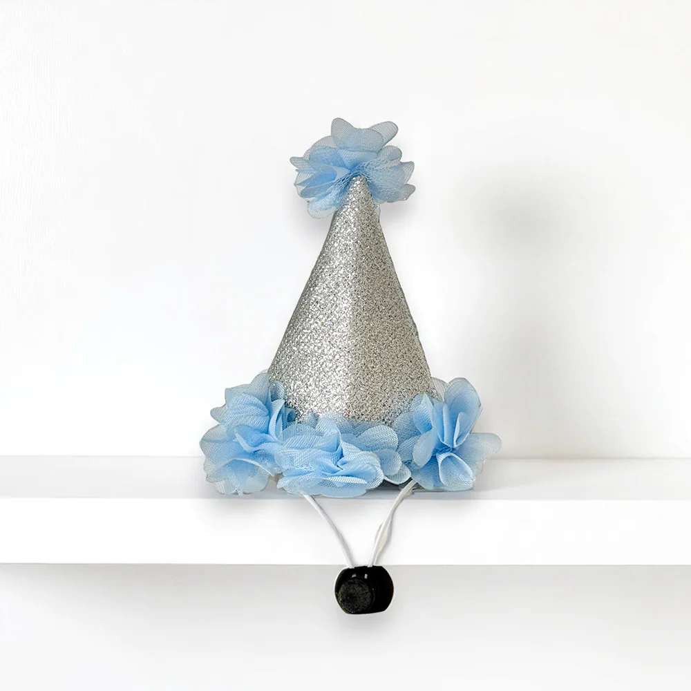 Dog Party Hat - Blue