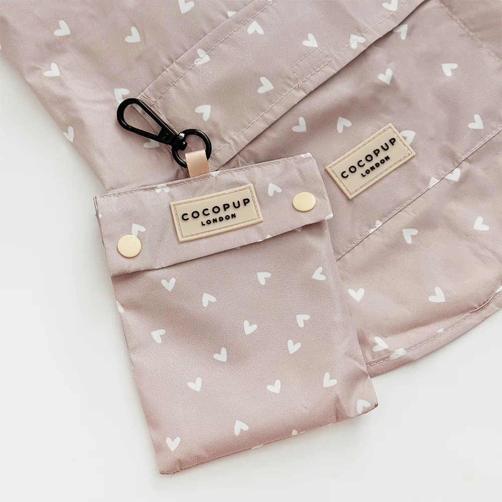 Dog Raincoat - Chai Hearts - Image 2