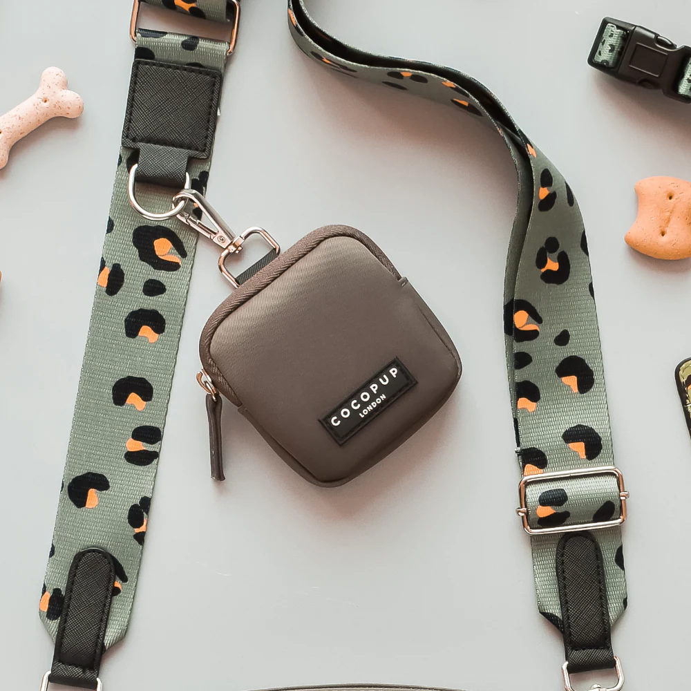 Dog Walking Bag Bundle - Khaki Leopard - Image 3