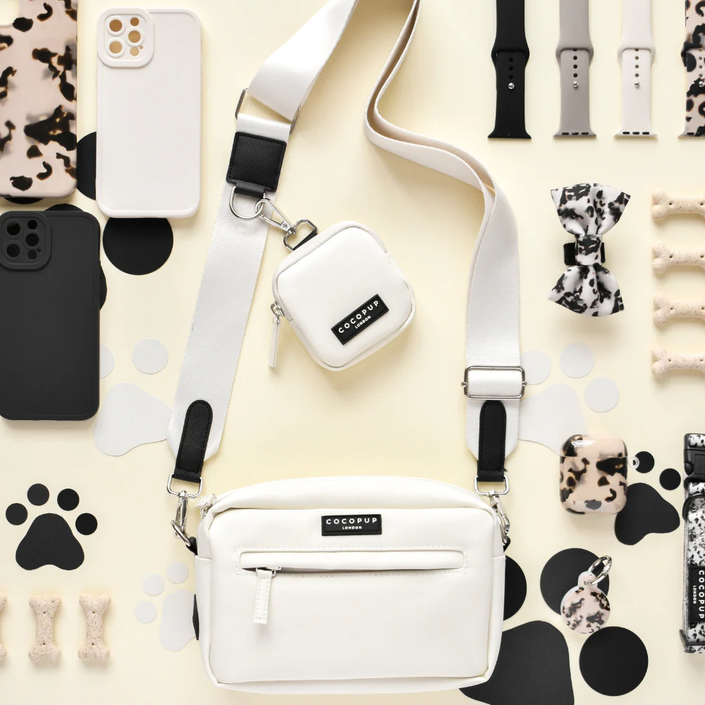 Dog Walking Bag Bundle - Oyster White - Image 2