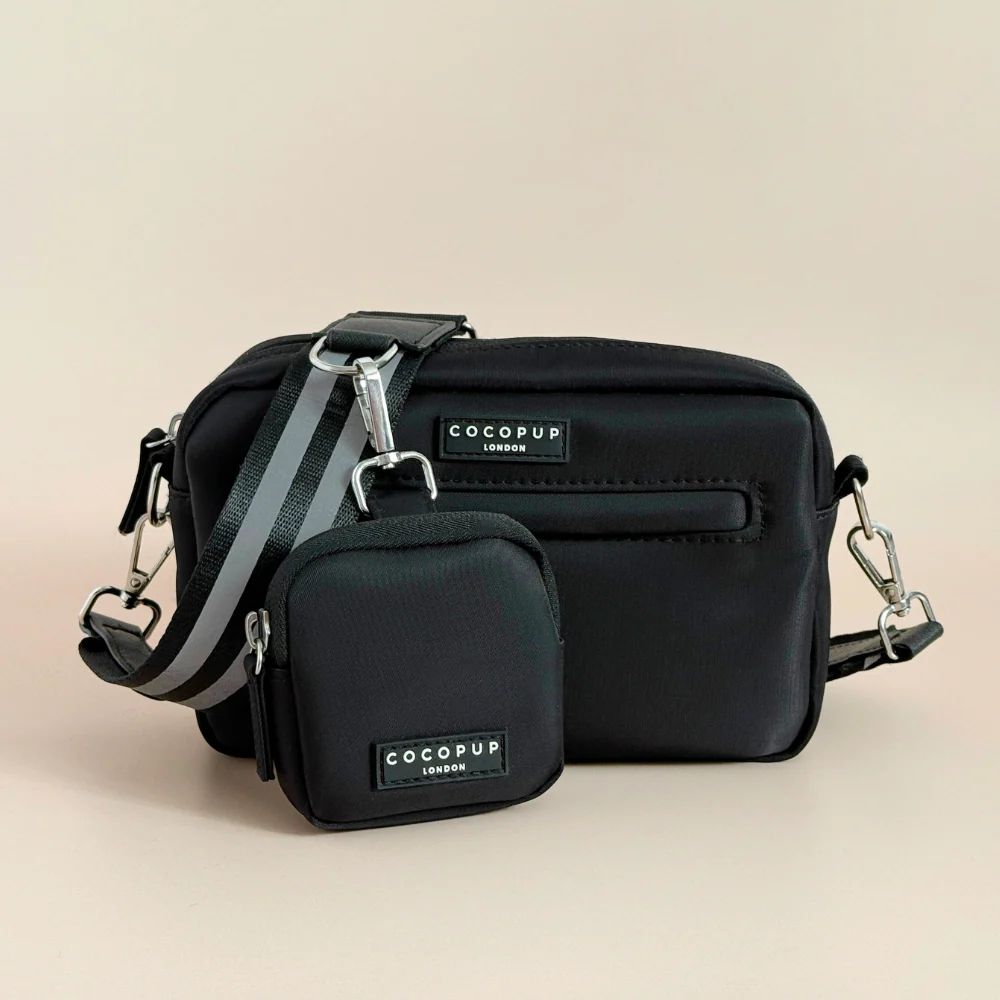 Dog Walking Bag Bundle - Reflective Black
