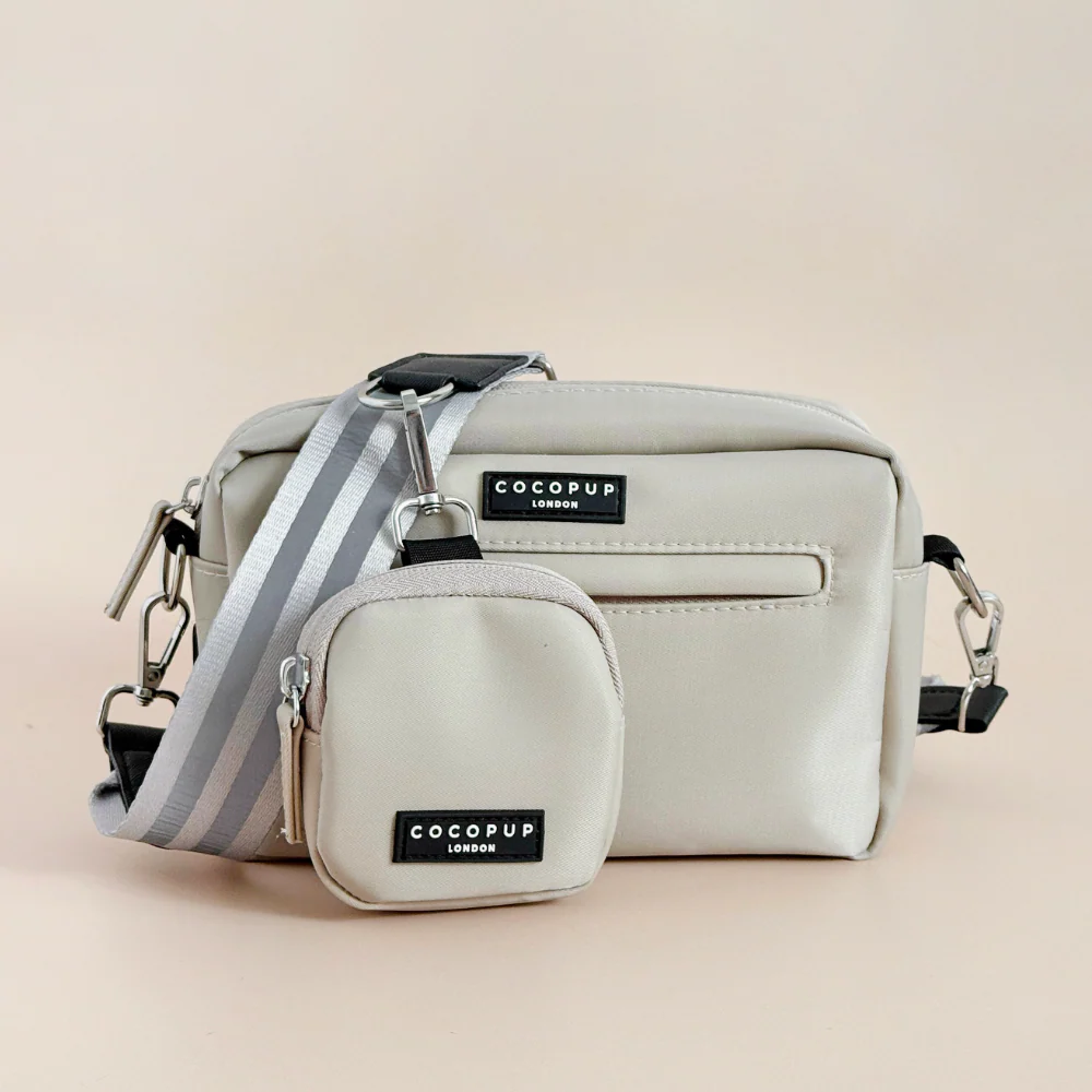 Dog Walking Bag Bundle - Reflective Nude
