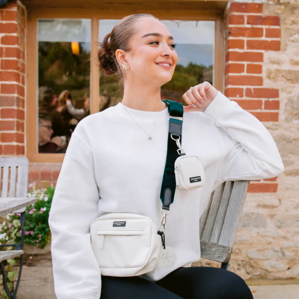 Dog Walking Bag - Oyster White - Image 6