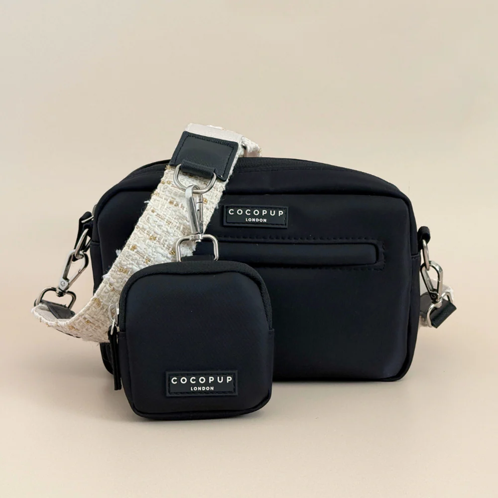 Dog Walking Bag Bundle - Vanilla Textured Tweed