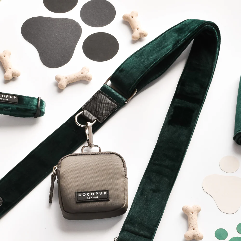 Dog Walking Bundle - Forest Green Velvet - Image 3