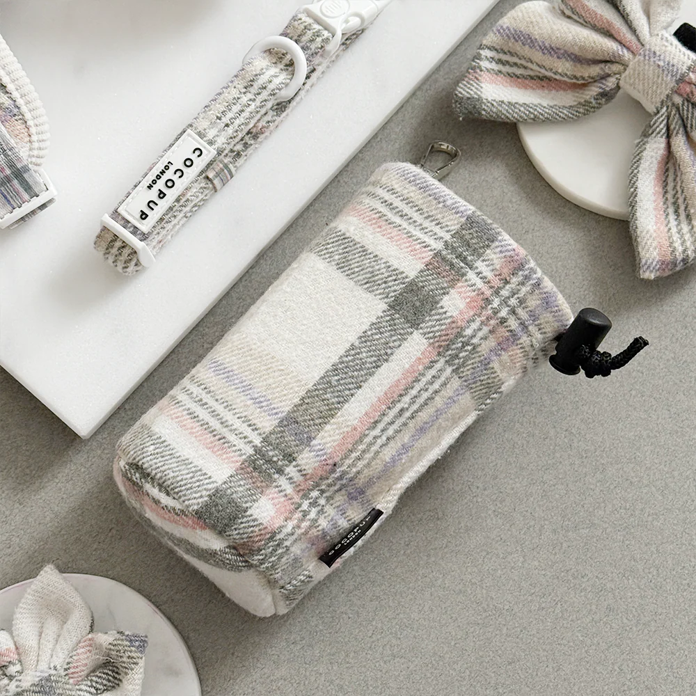 Drawstring Treat Pouch - Oxford Plaid
