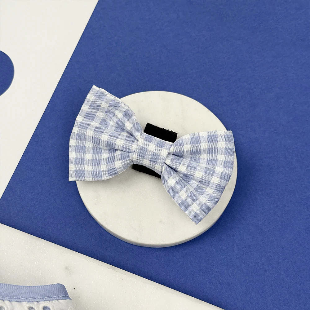 English Blue Bow Tie - Image 2