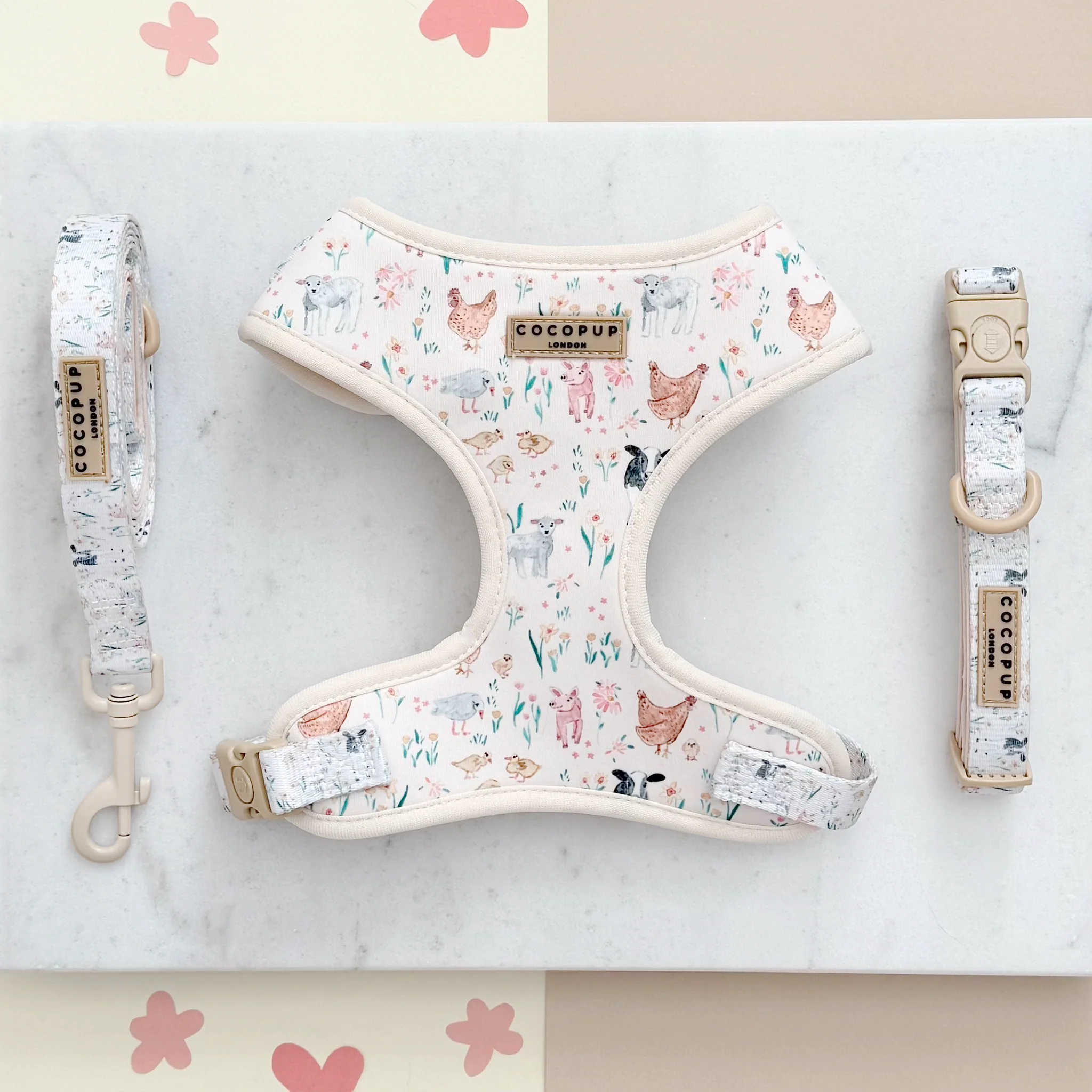 Farmyard Friends Adjustable Neck Harness, Lead & Collar Bundle - Image 4
