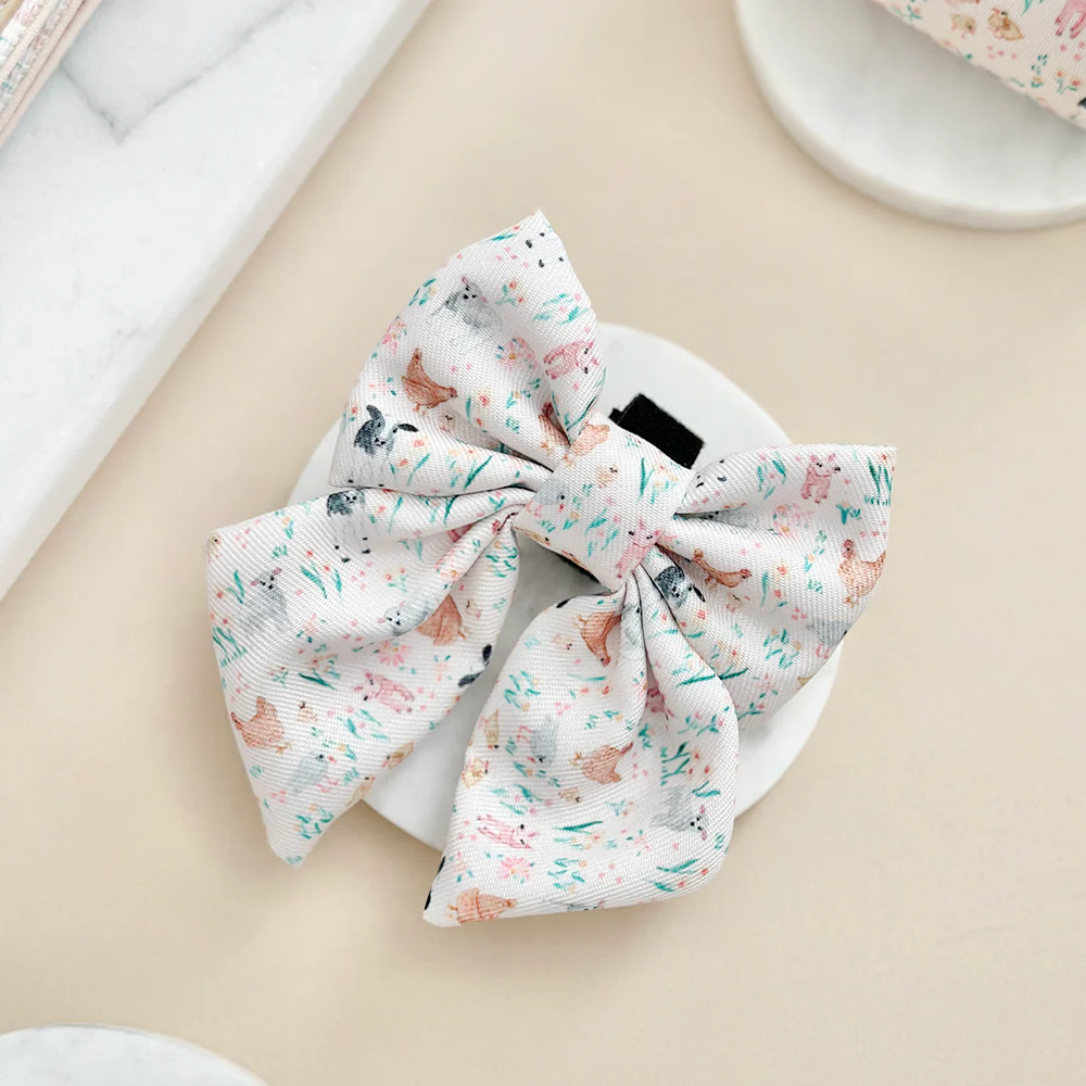 Farmyard Friends Sailor Bow Tie