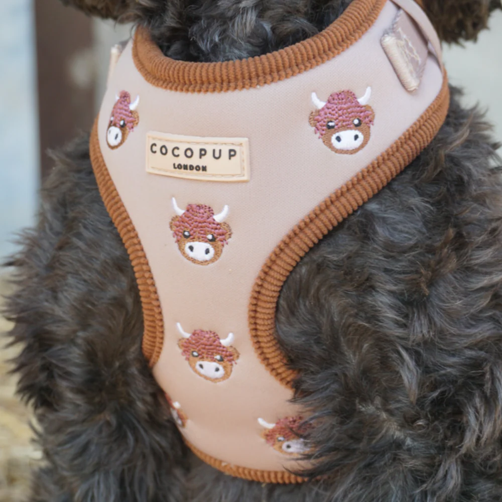 Harold the Highland Cow Adjustable Neck Harness, Lead & Collar Bundle - Image 17