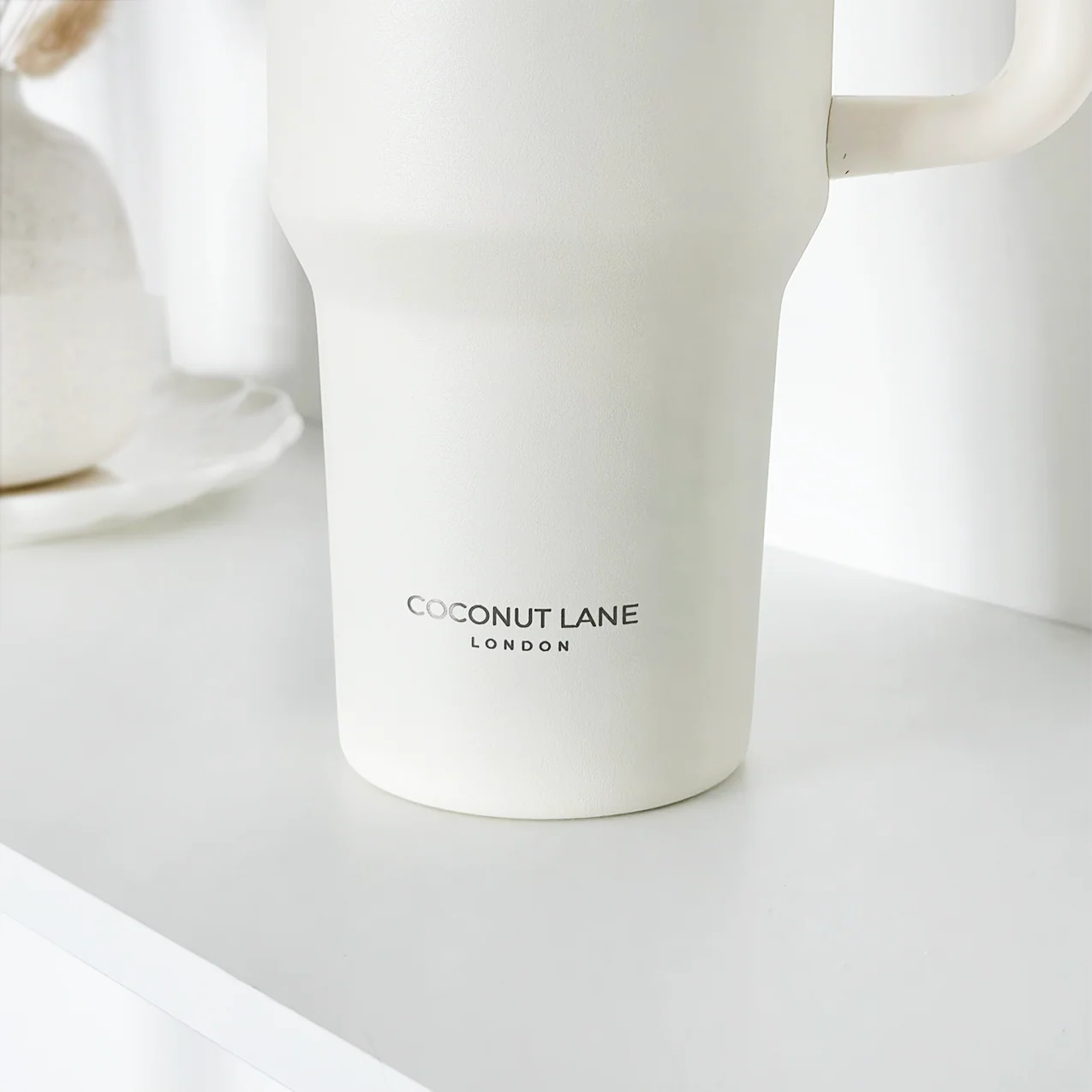Milky Coconut Stainless Steel Tumbler - By Coconut Lane - Image 2