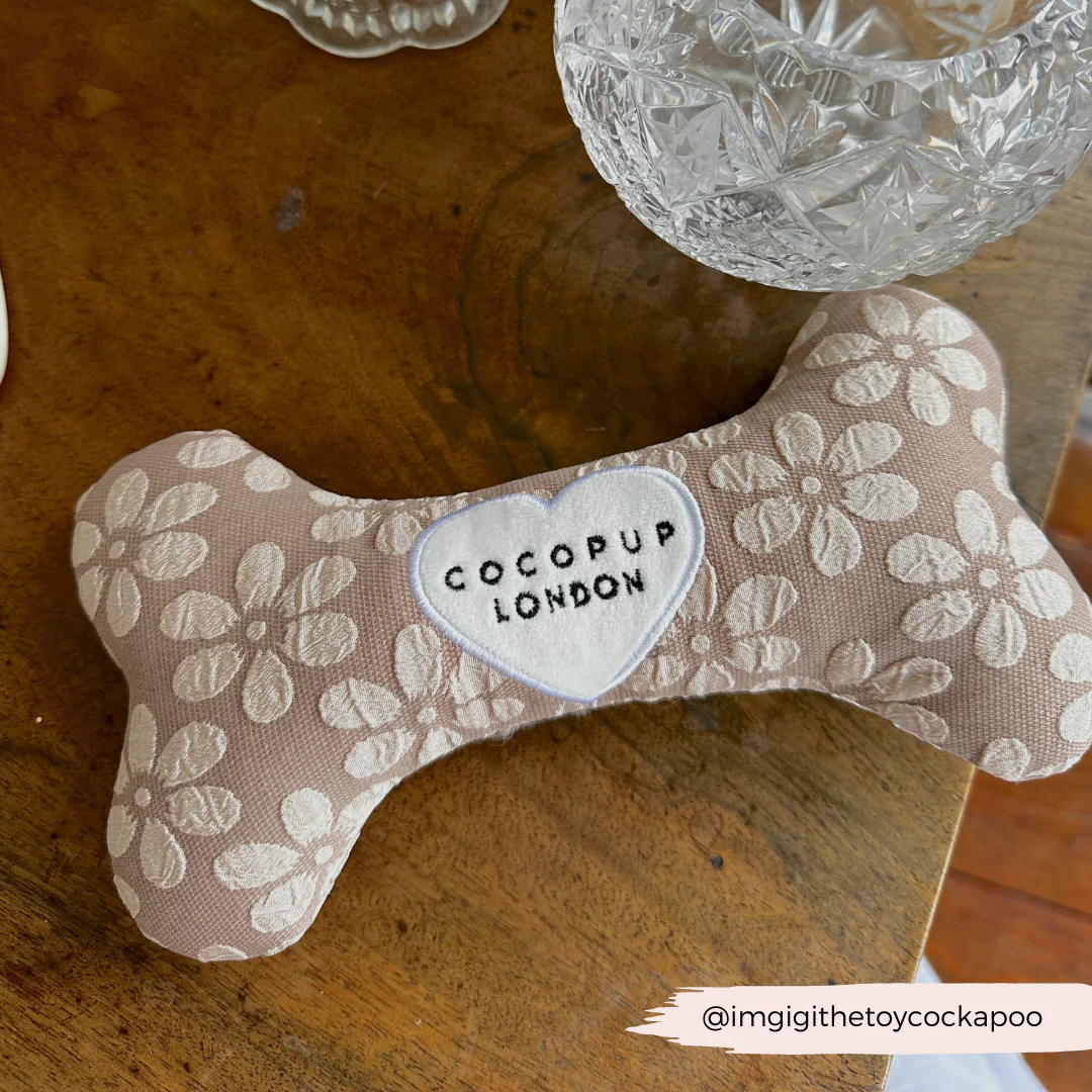 Mocha Flower Bone Toy - Image 8