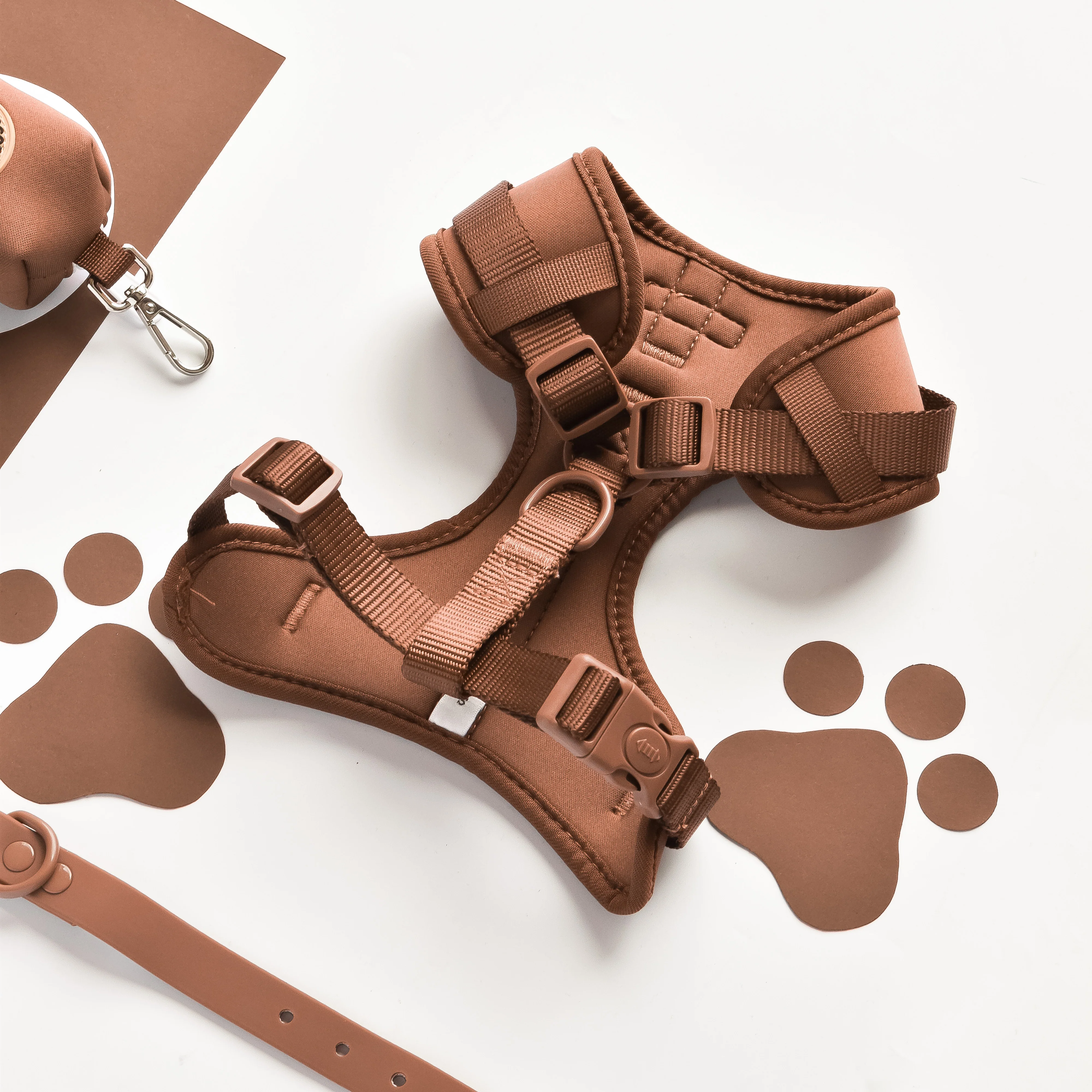 NAKD Adjustable Neck Harness - Brownie - Image 2