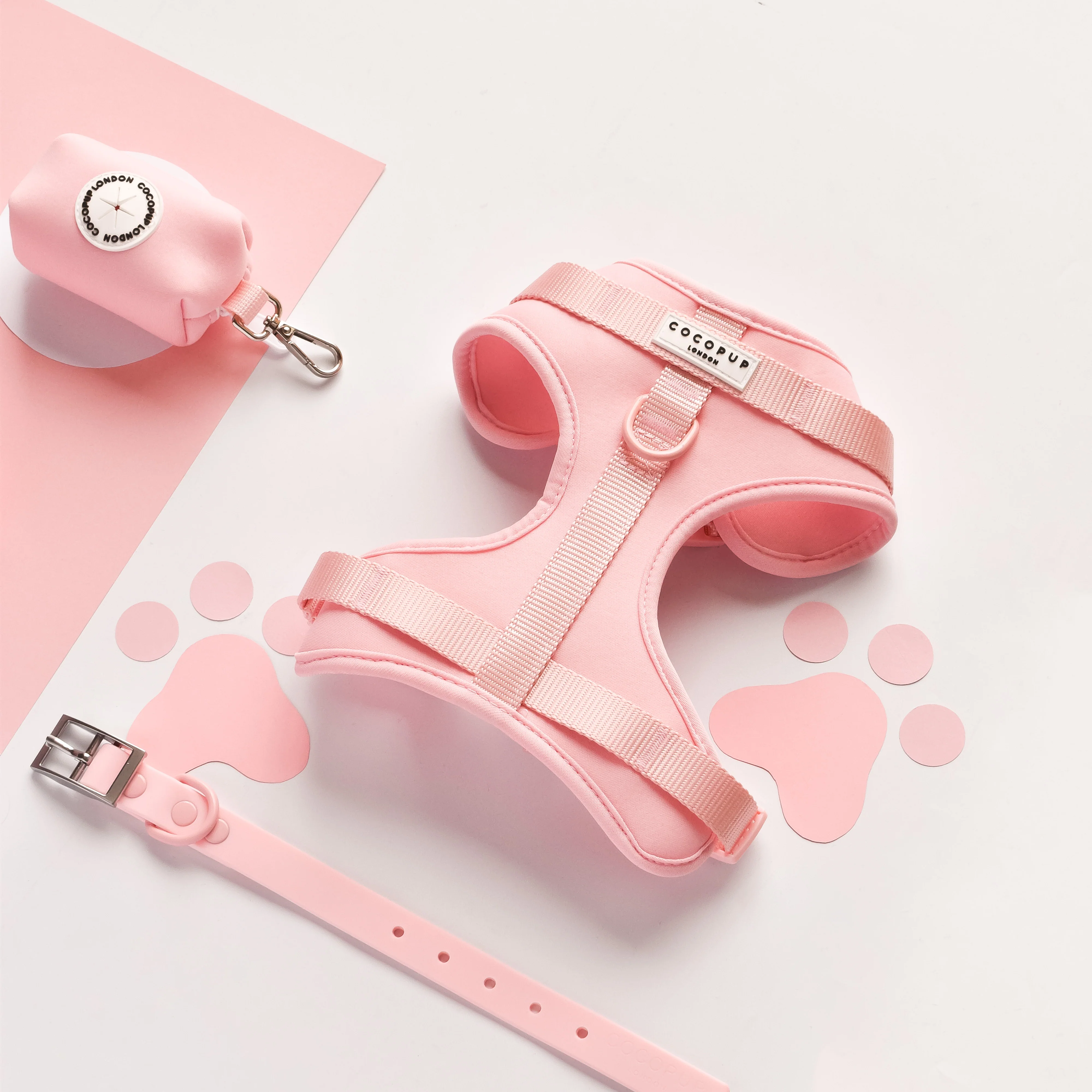 NAKD Adjustable Neck Harness - Candyfloss - Image 2