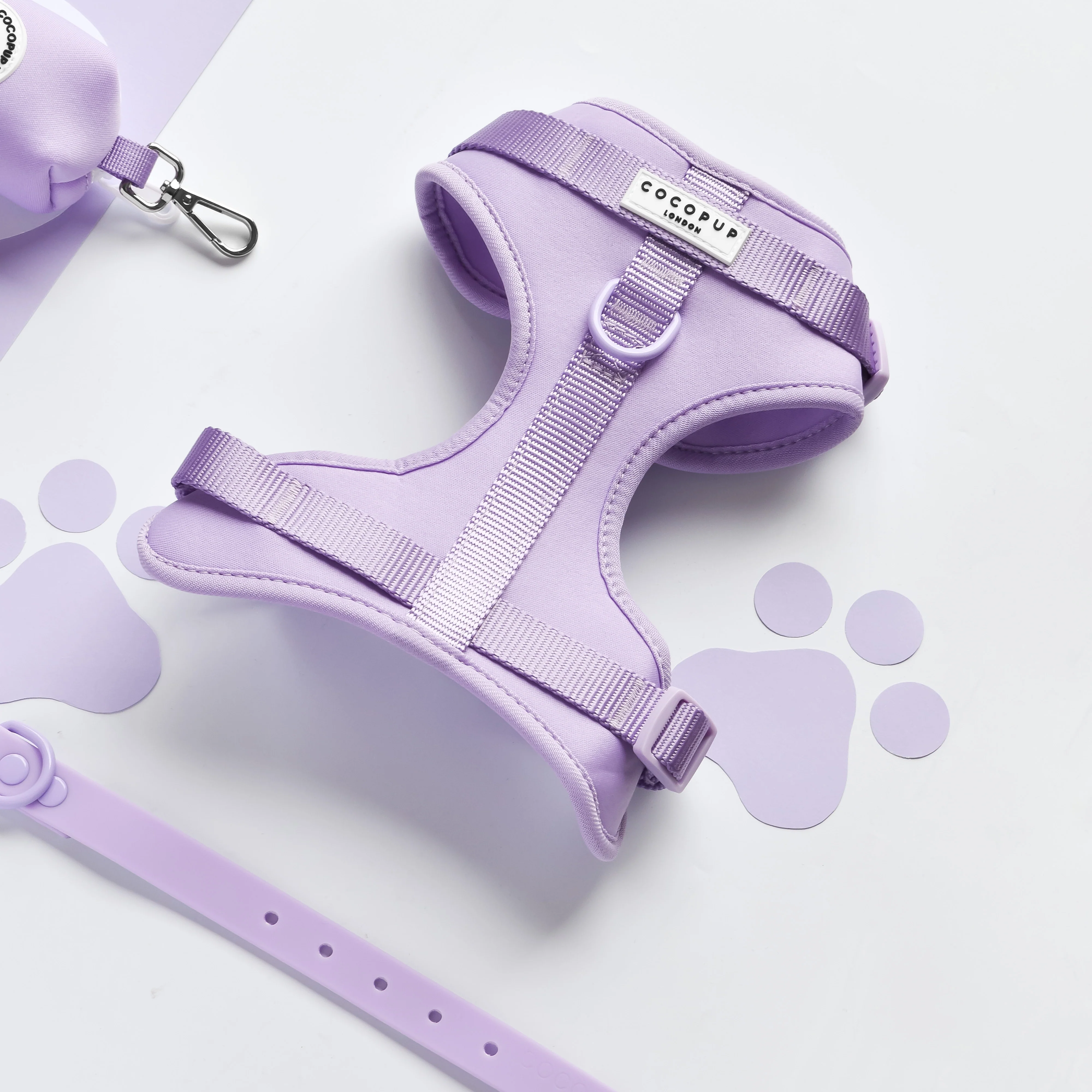 NAKD Adjustable Neck Harness - Parma Violets - Image 2