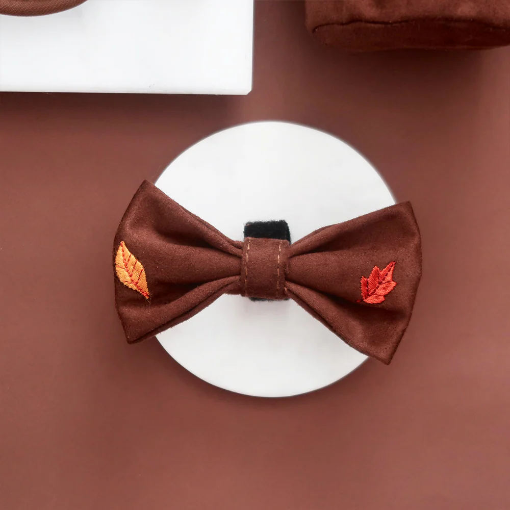 Pawtumn Leaves Bow Tie - Image 2