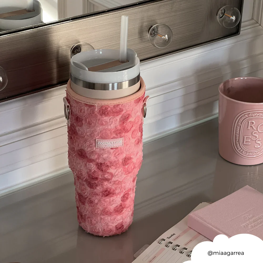 Peony Pup Tumbler Carry Case by Coconut Lane - Image 3