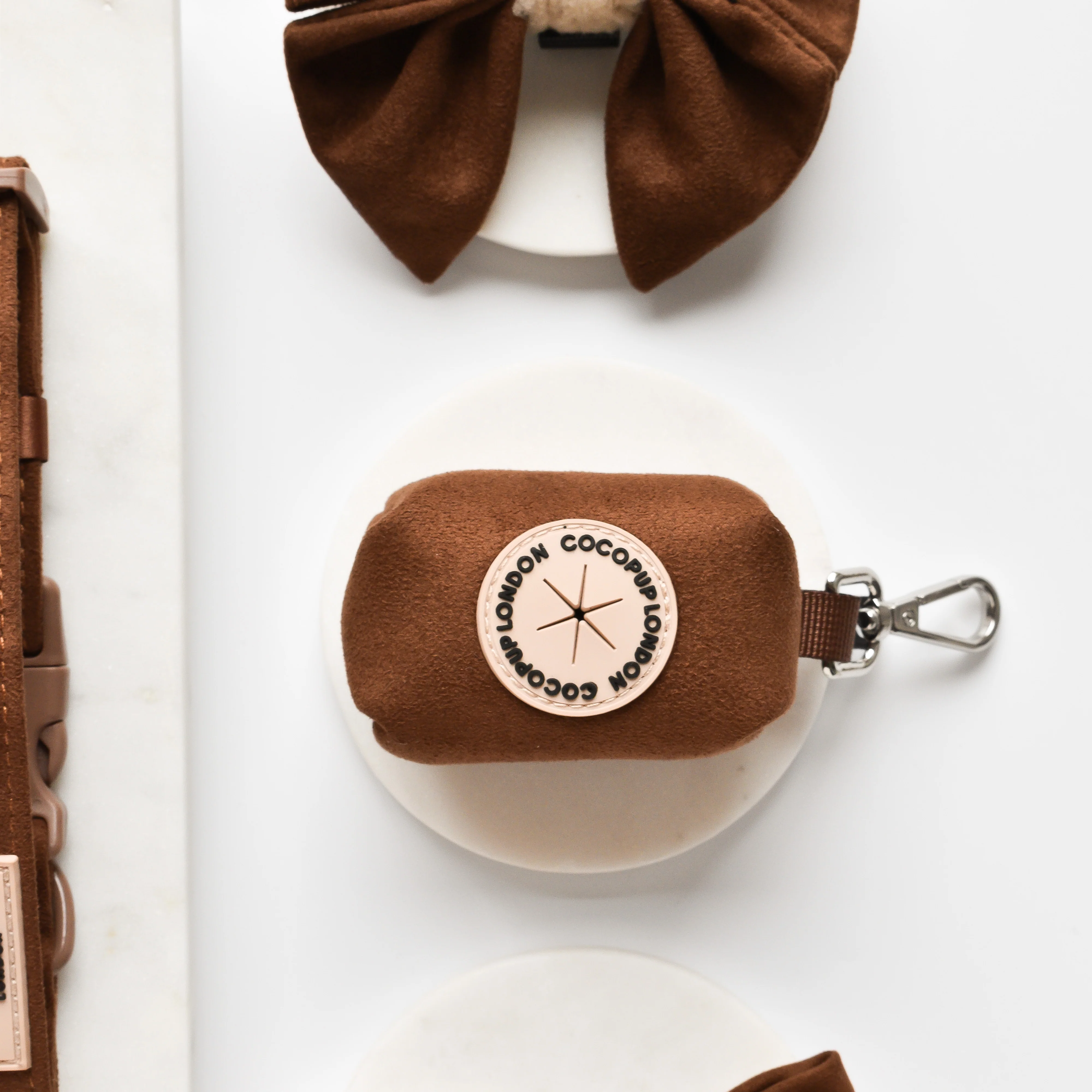 Brown Aviator Poop Bag Holder - Image 4