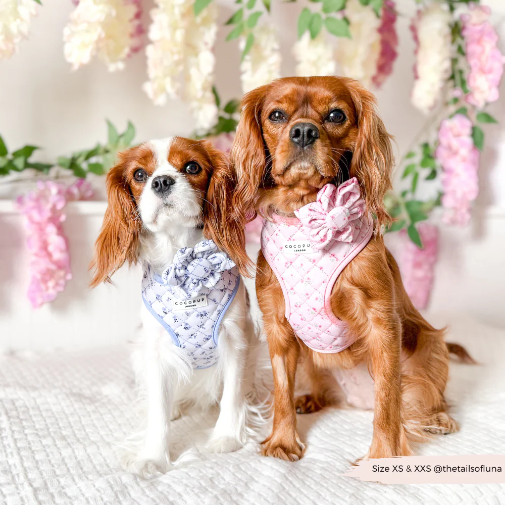Quilted Ditsy Floral Pink Collar Flower - Image 7