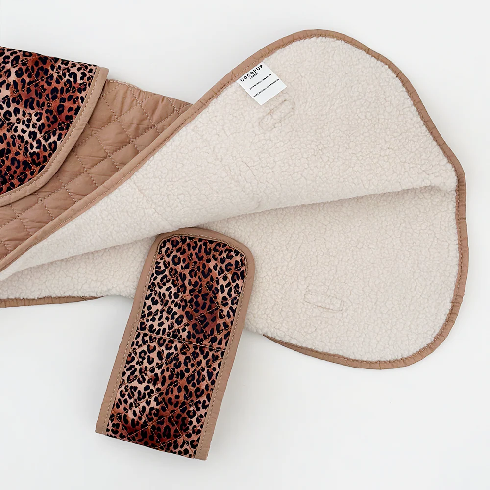 Quilted Dog Coat - Leopard Pup - Image 3