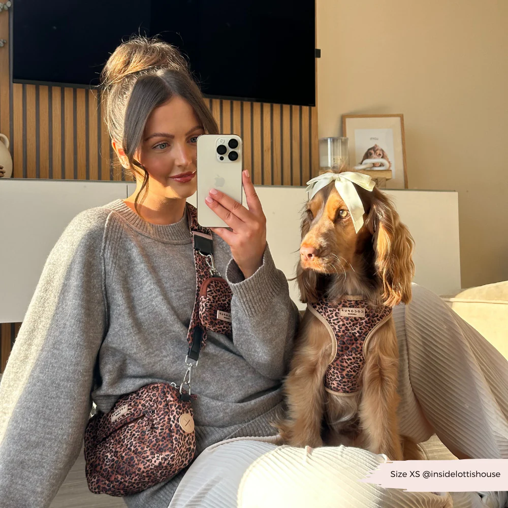 Bag Strap - Quilted Leopard Pup - Image 8