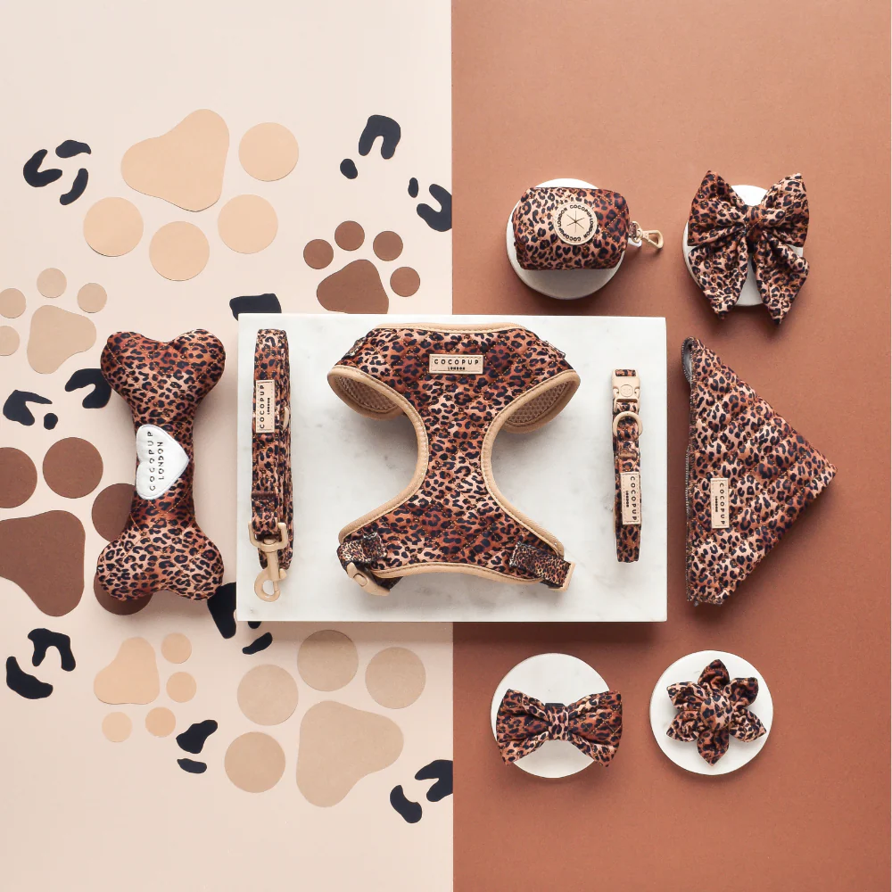 Quilted Leopard Bone Toy - Image 2