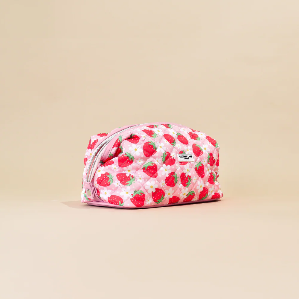 Quilted Pupberry Fields Expandable Makeup Bag - By Coconut Lane - Image 6