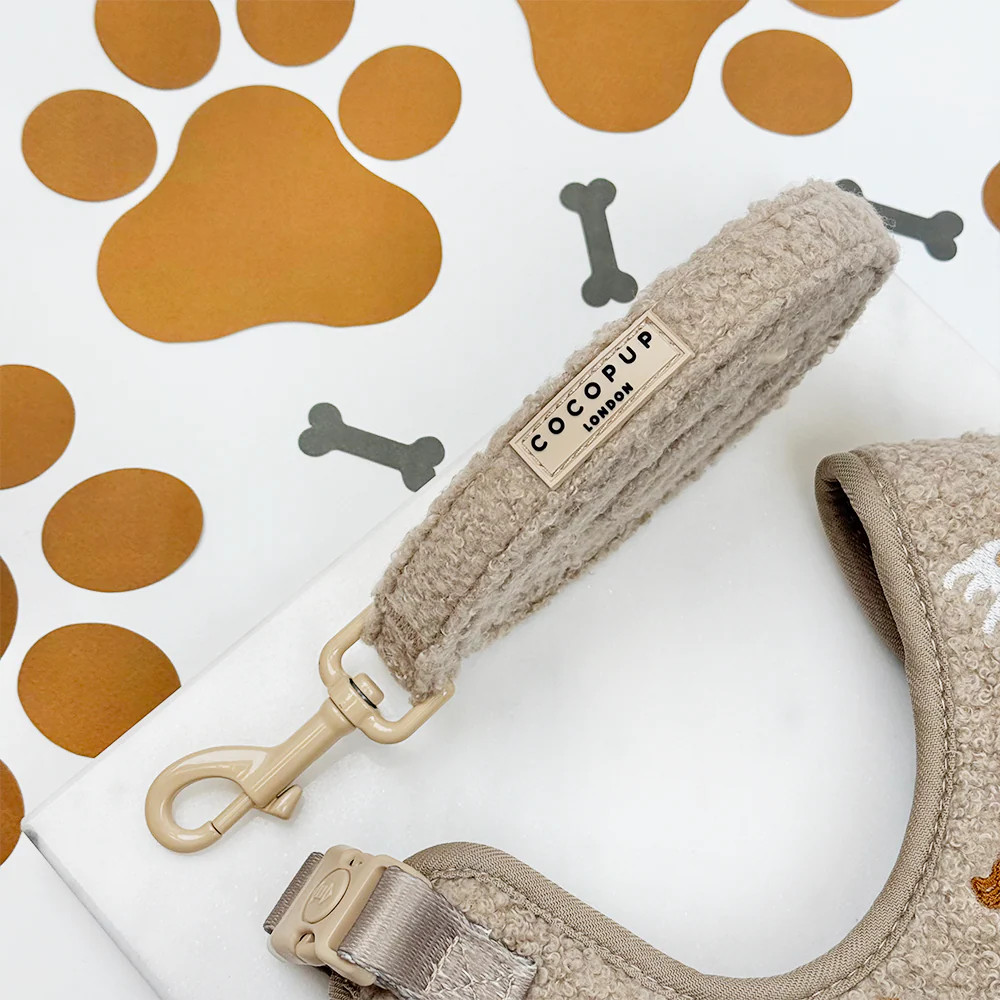 Ralph & Friends Mocha Teddy Adjustable Neck Harness, Lead & Collar Bundle - Image 7