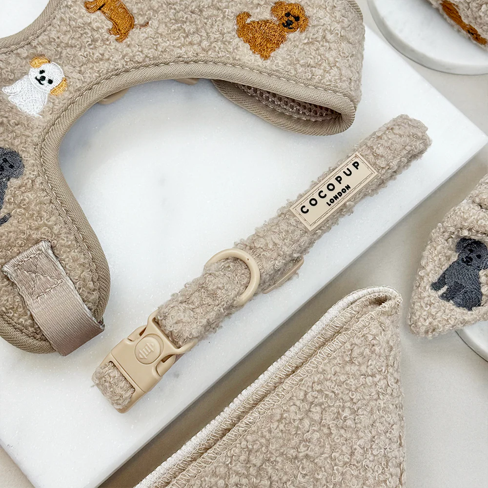 Ralph & Friends Mocha Teddy Adjustable Neck Harness, Lead & Collar Bundle - Image 8