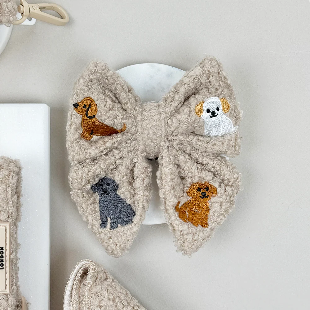 Ralph & Friends Mocha Teddy Sailor Bow Tie - Image 2