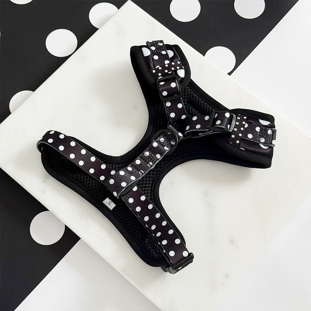 Polka Dot Adjustable Neck HARNESS - Image 3
