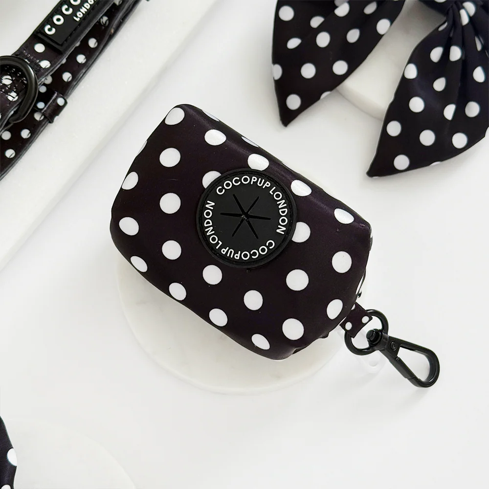 Polka Dot Poop Bag Holder