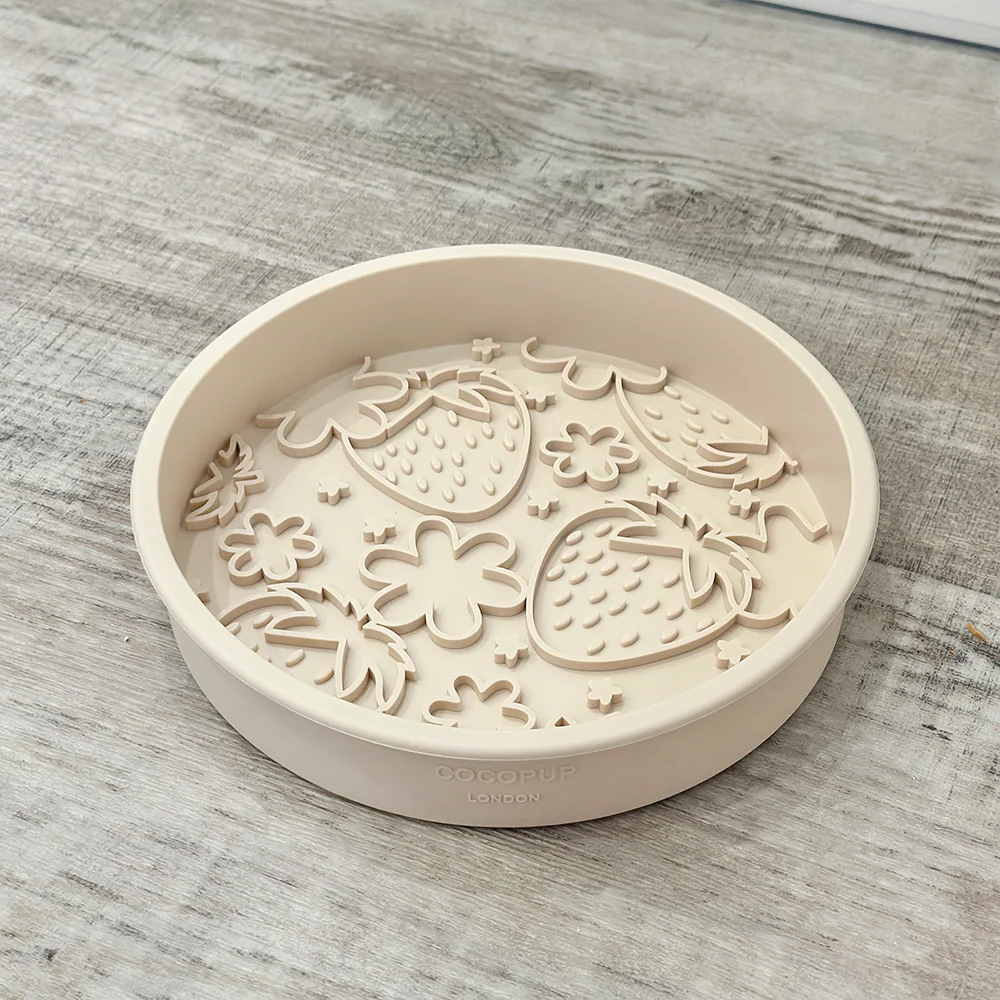 Slow Feeder Lick Dog Bowl - Pupberry Fields - Image 4