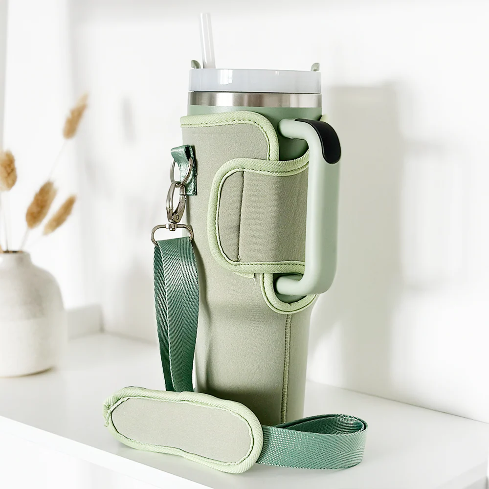 Soft Sage Tumbler Carry Case by Coconut Lane - Image 4
