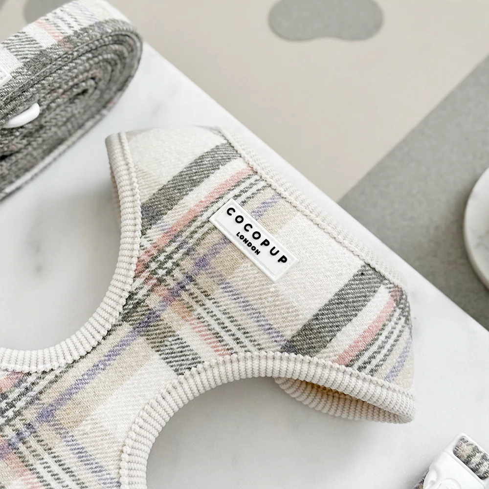 Oxford Plaid Adjustable Neck HARNESS - Image 2