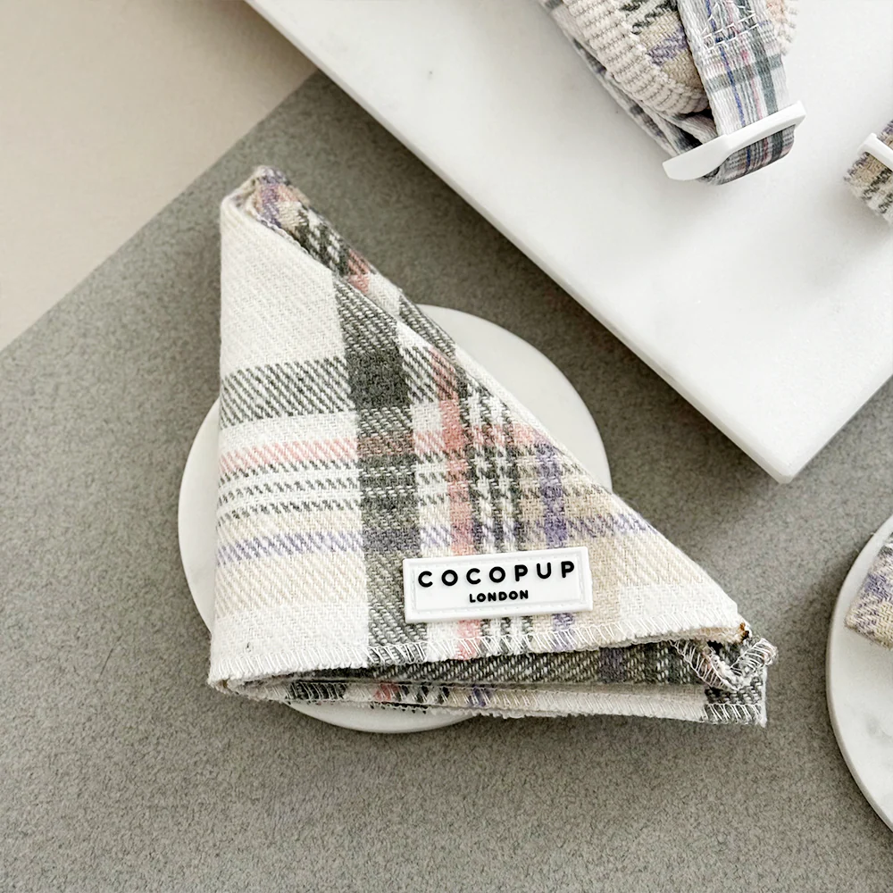 Oxford Plaid Bandana - Image 3
