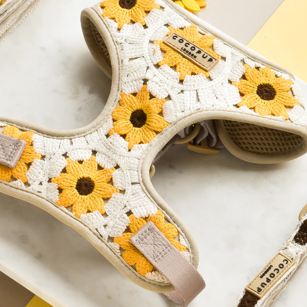 Sunflower Patch Adjustable Neck HARNESS - Image 2
